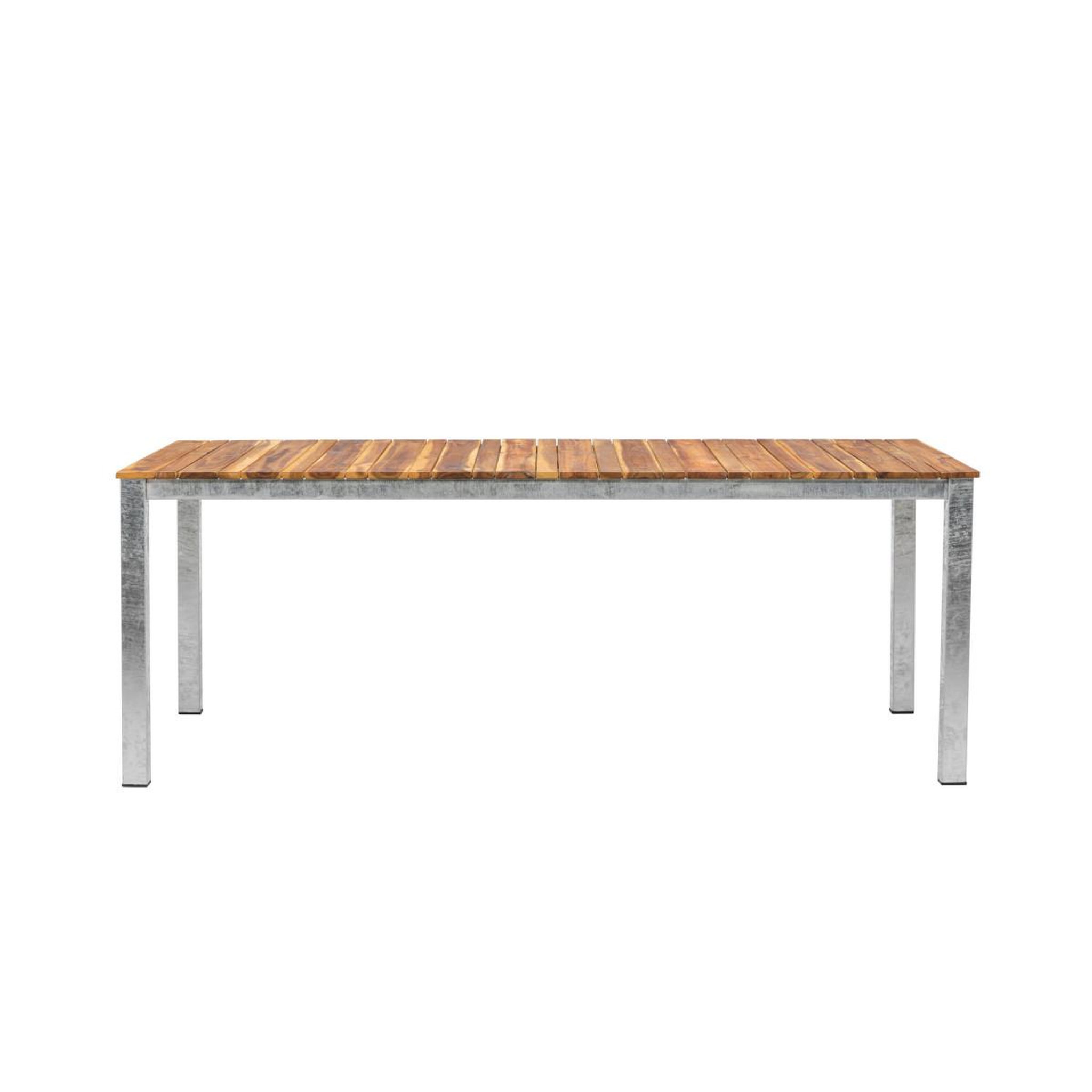 Voir la diapositive 4 : Paris Prix Table de jardin en bois  zenia  200cm naturel