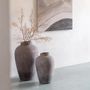 Voir la diapositive 4 : Paris Prix Vase Pot en Argile  Maru  45cm Marron