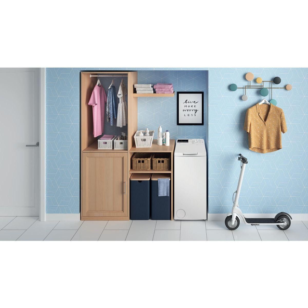 Indesit Lave linge top BTWB7251FR