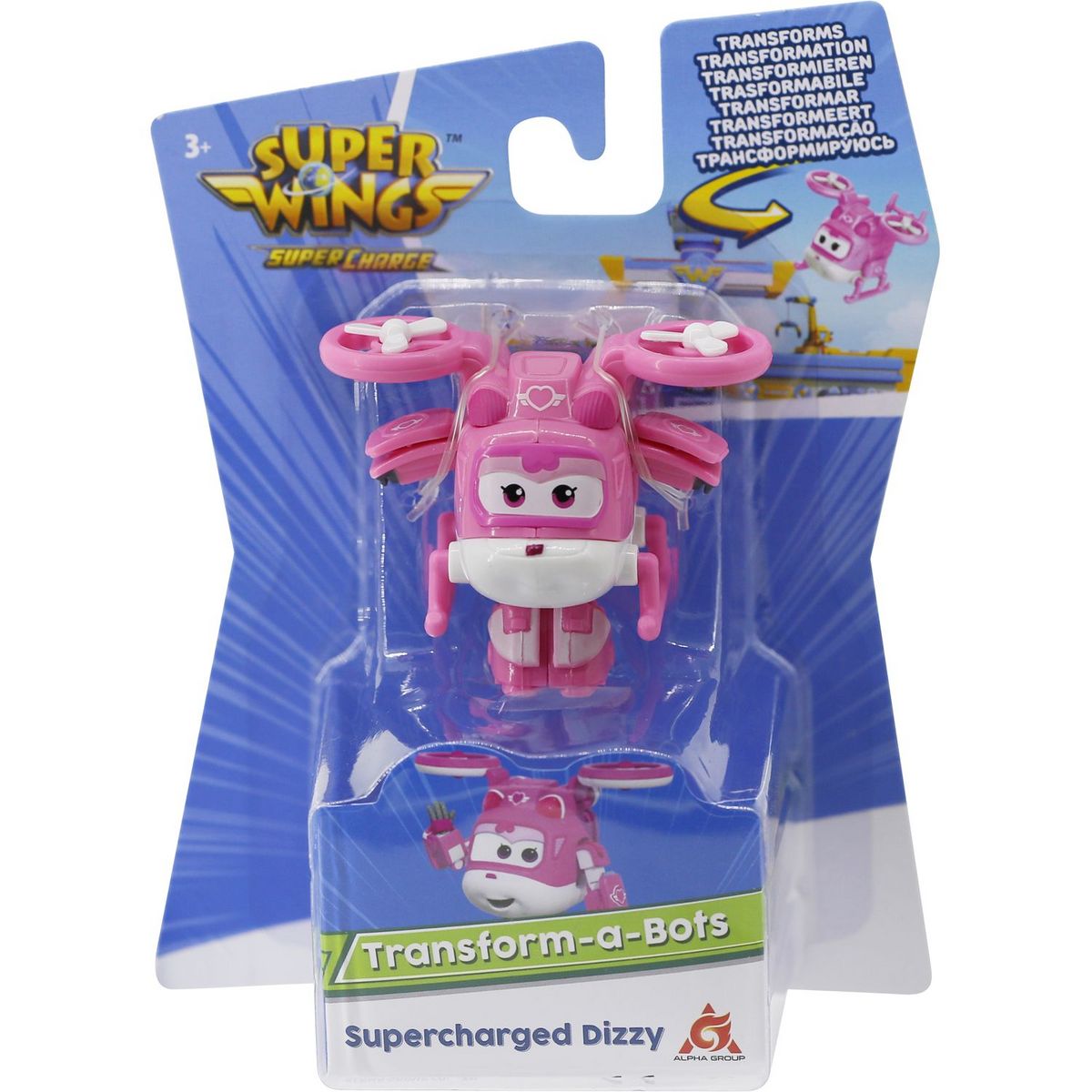 Auldey Super Wings - Figurine Transform-a-Bots Saison 4 & 5