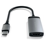 SATECHI Adaptateur Satechi USB Type C vers Ethernet RJ45 Gris sidéral