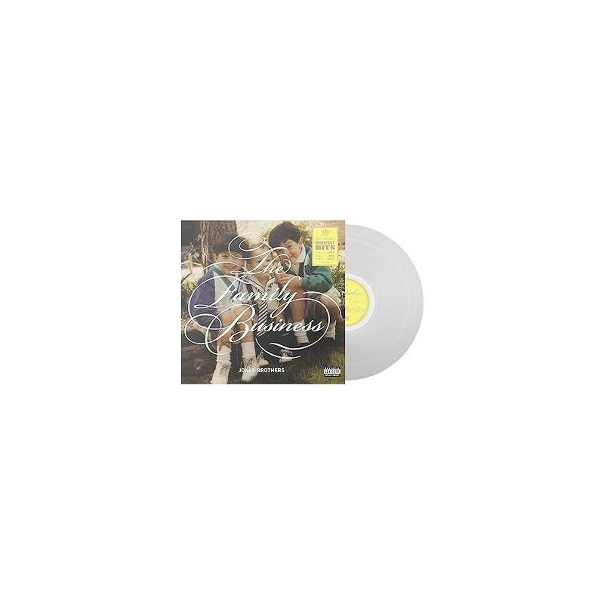Album vinyle 2lp édition limitée clair jonas brothers – the family business, pop bubblegum