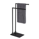 Wenko Porte-serviette indus Hella - L. 43 x H. 78 cm - Noir