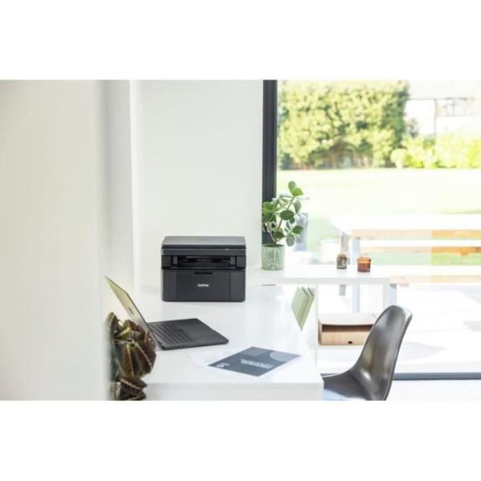 Voir la diapositive 2 : Brother Imprimante multifonction monochrome 3 en 1 - BROTHER - DCP-L1640W - Wi-Fi et Wi-Fi direct - A4