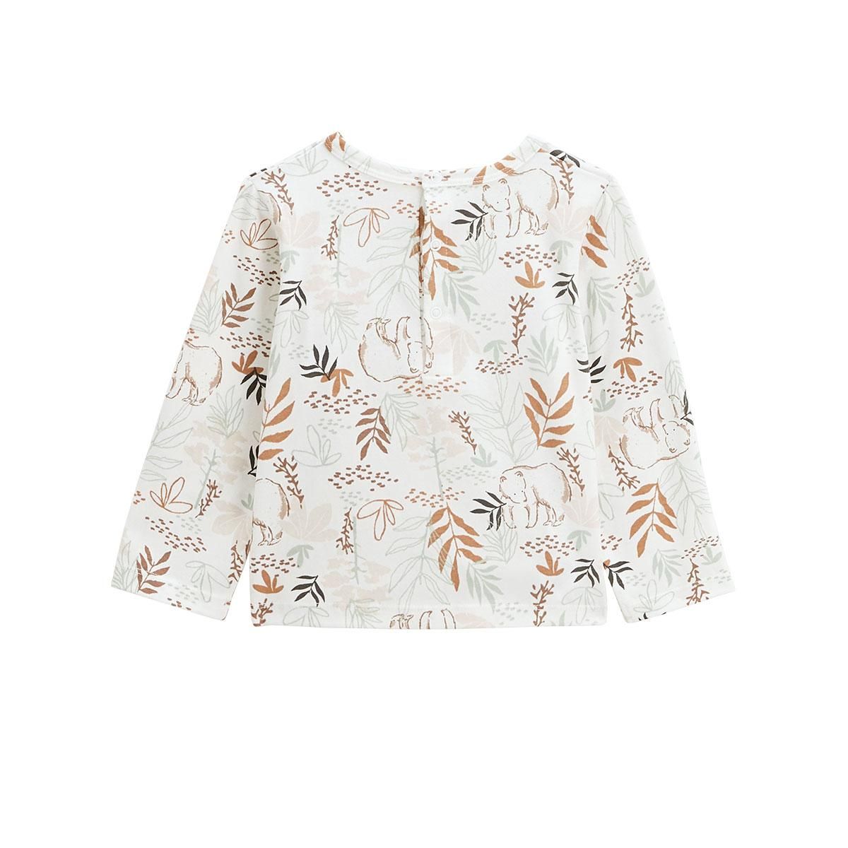 Petit Béguin Lot de 2 t-shirts bébé manches longues Malo