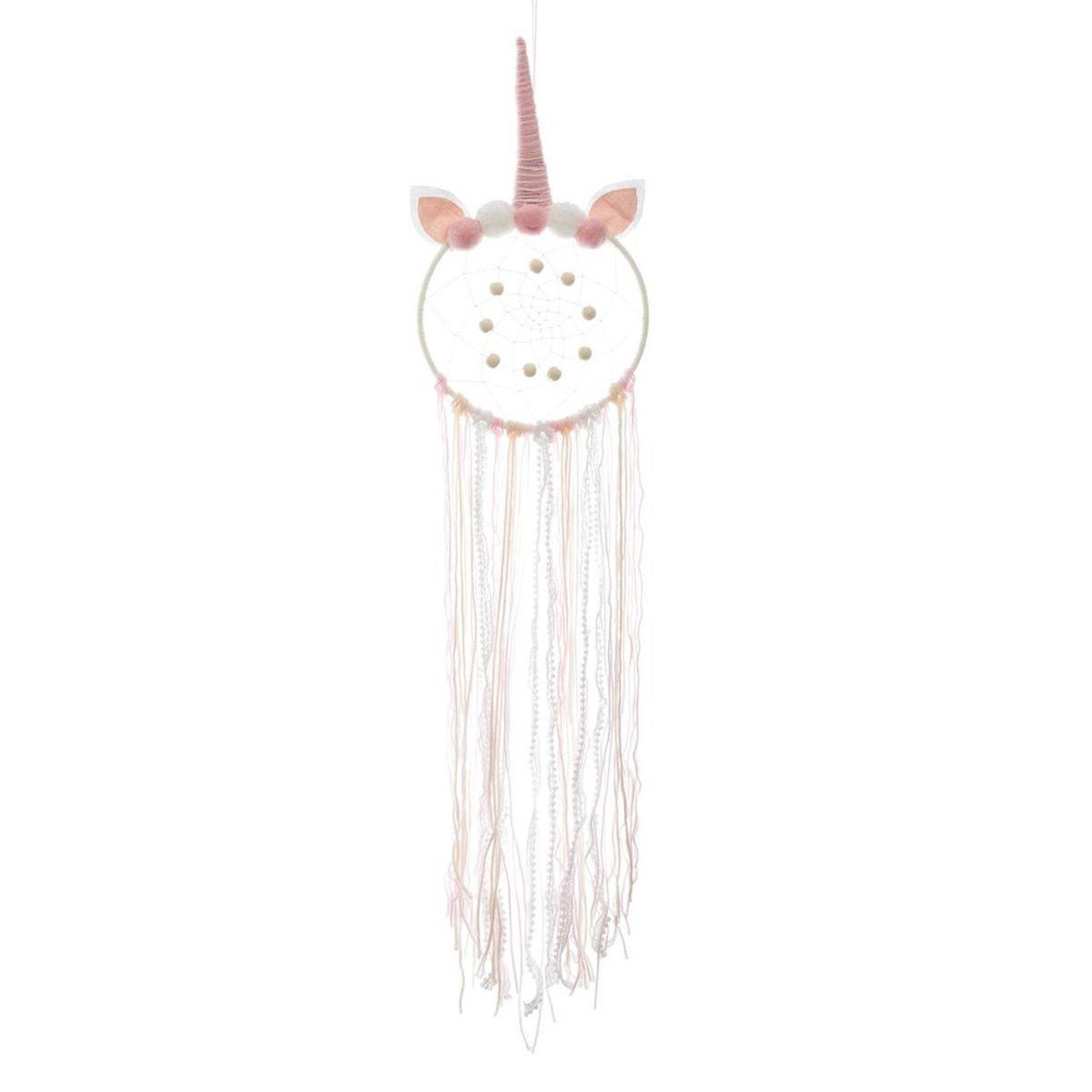 Atmosphera Kids Attrape-rêves pour enfant  licorne  18x76cm rose