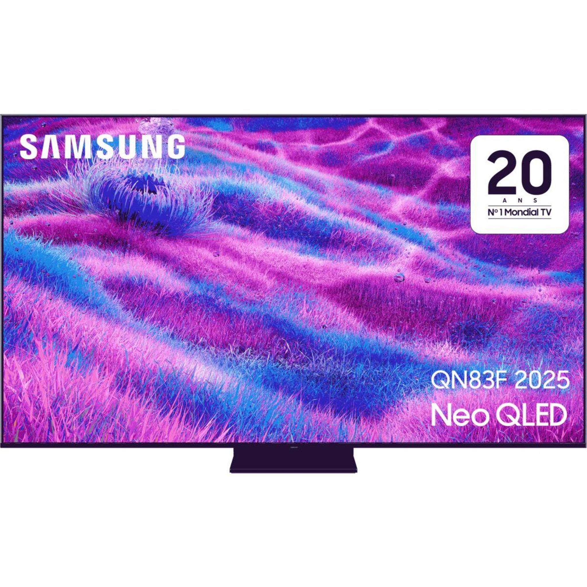Voir la diapositive 1 : Samsung Tv mini led neoqled tq55qn83f 4k ai 2025