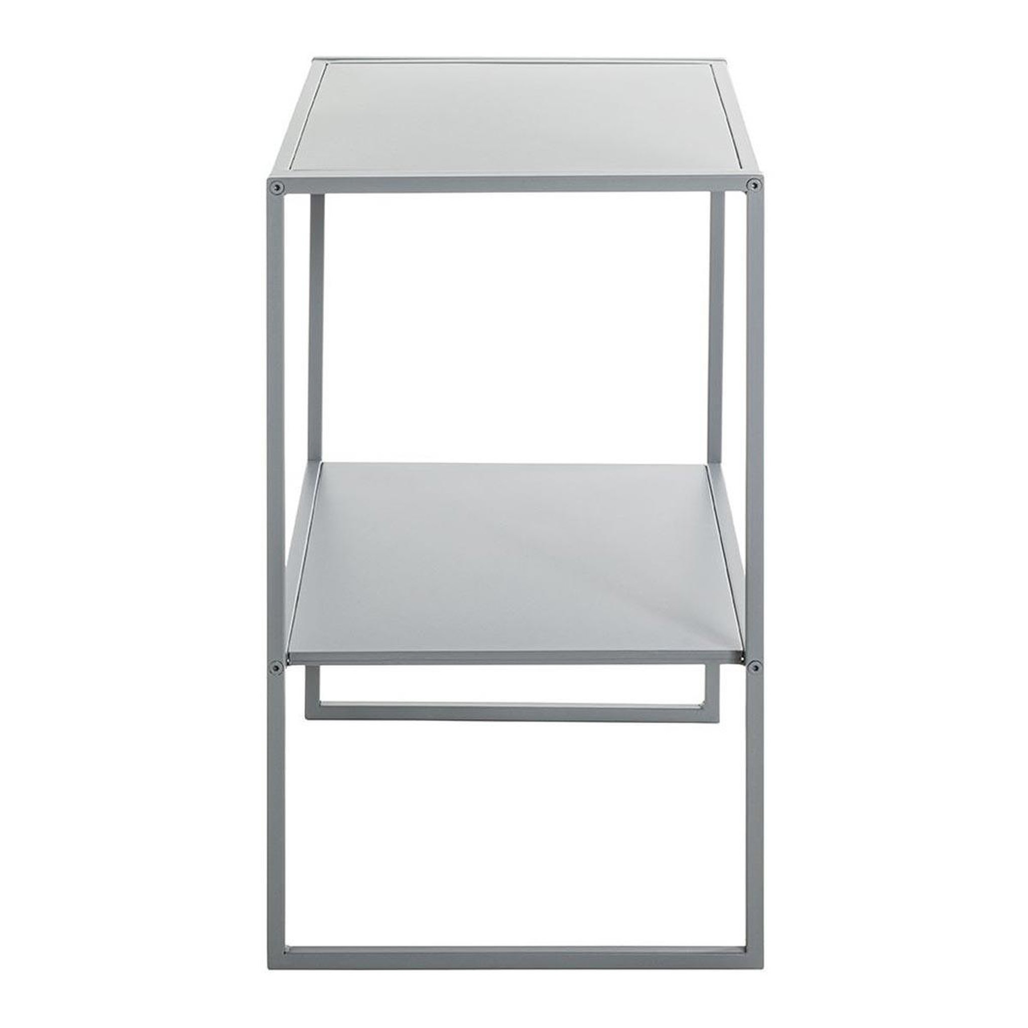 Voir la diapositive 2 : Paris Prix Table d'appoint avec étagère  rivoli  60cm gris
