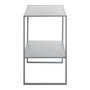 Voir la diapositive 2 : Paris Prix Table d'Appoint Avec Étagère  Rivoli  60cm Gris