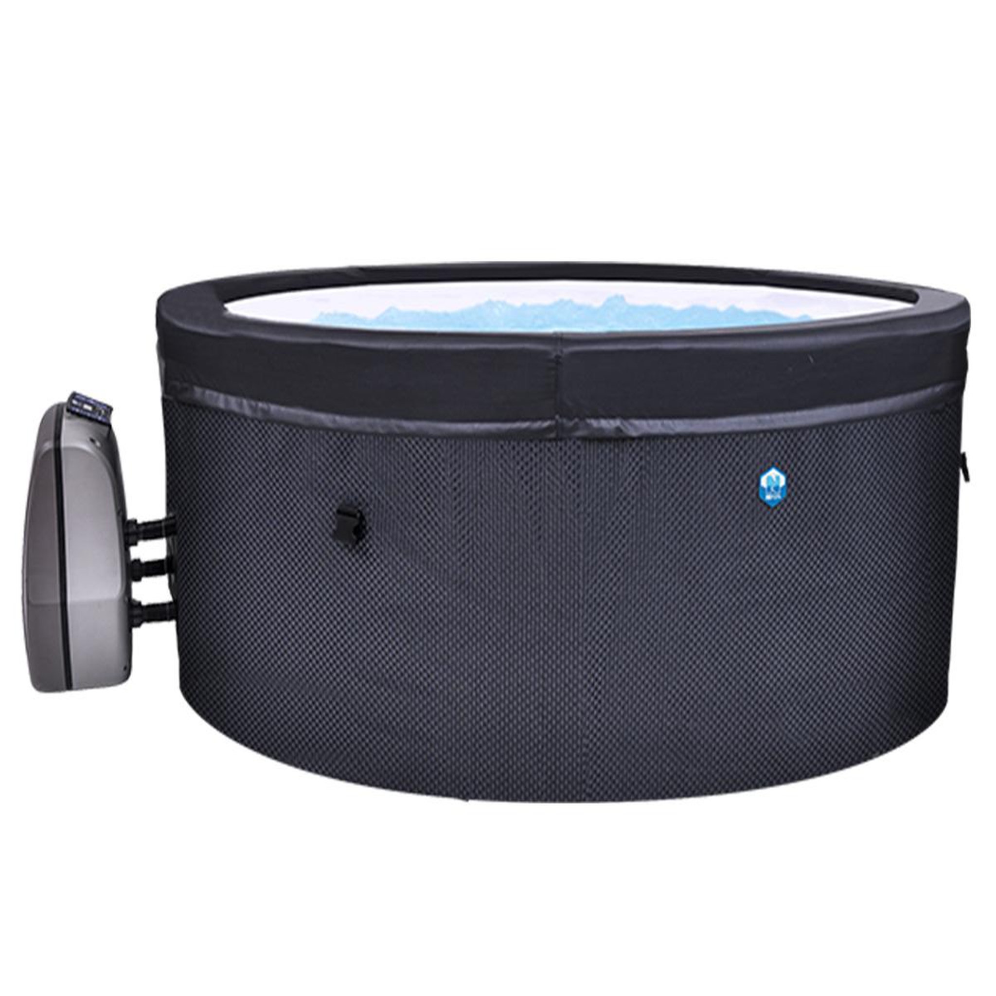 Voir la diapositive 2 : Netspa Spa portable semi-rigide Vita rond Bulles 4 places - Netspa