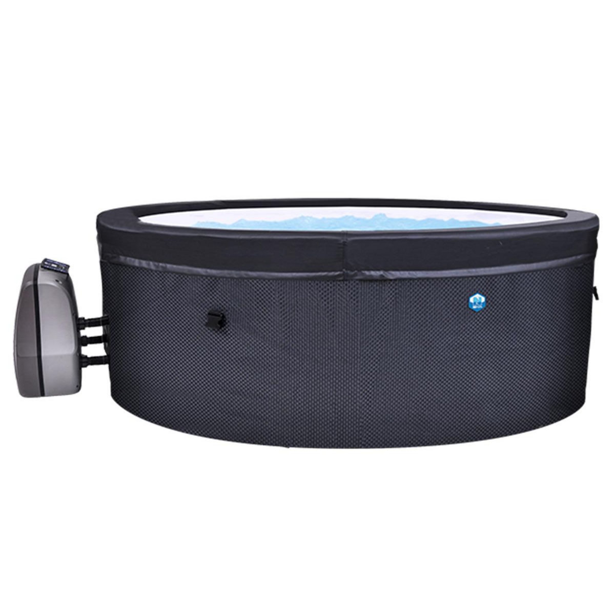 Netspa Spa portable semi-rigide Vita rond Bulles 4 places - Netspa