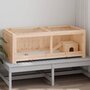 Voir la diapositive 2 : VIDAXL Cage a hamster 104x52x38 cm bois massif de sapin