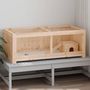 Voir la diapositive 2 : VIDAXL Cage a hamster 104x52x38 cm bois massif de sapin