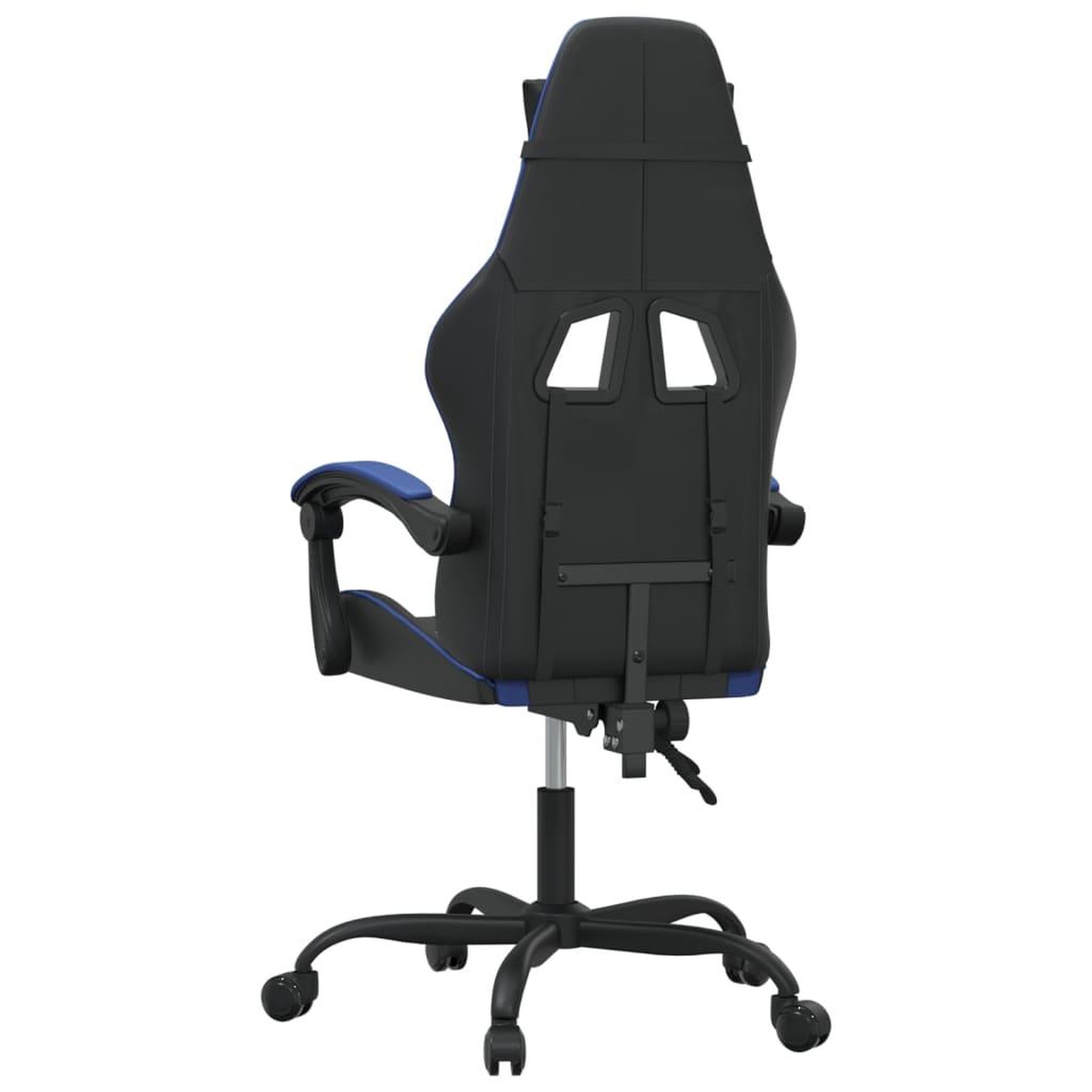 Voir la diapositive 5 : VIDAXL Chaise de jeu Noir et bleu Similicuir