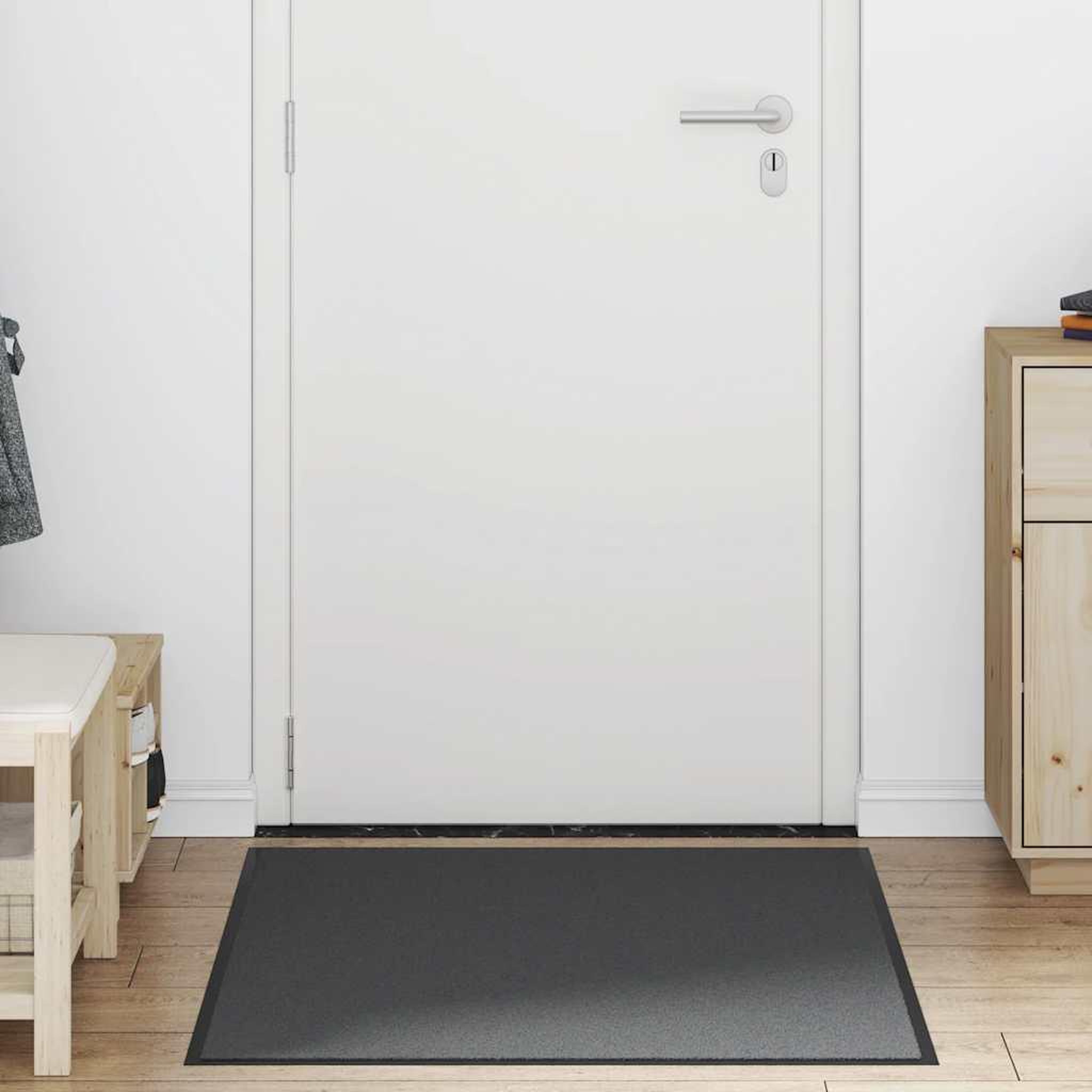 Voir la diapositive 3 : VIDAXL Paillasson anthracite 90x150 cm