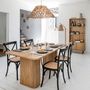 Voir la diapositive 4 : ATMOSPHERA Table à Manger Design  Colva  180cm Marron