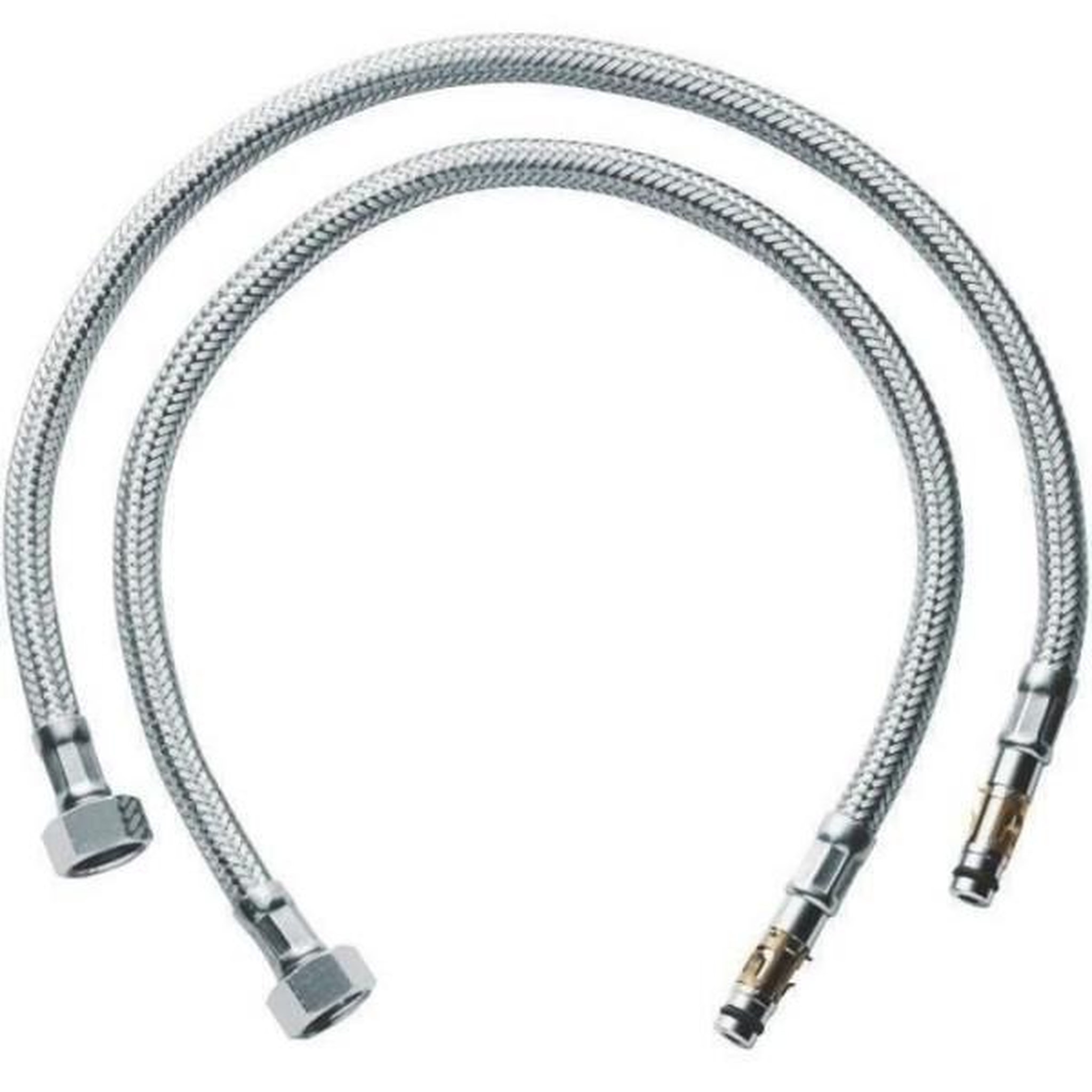 Grohe Flexible alimentation annelé - grohe - 45484000 - métal - 5 ans de garantie - pieces - paire de robinet