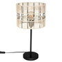 Voir la diapositive 1 : ATMOSPHERA Lampe à Poser Design  Cosy  47cm Noir & Beige