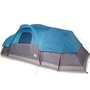 Voir la diapositive 2 : VIDAXL Tente a dome 11 personnes bleu impermeable