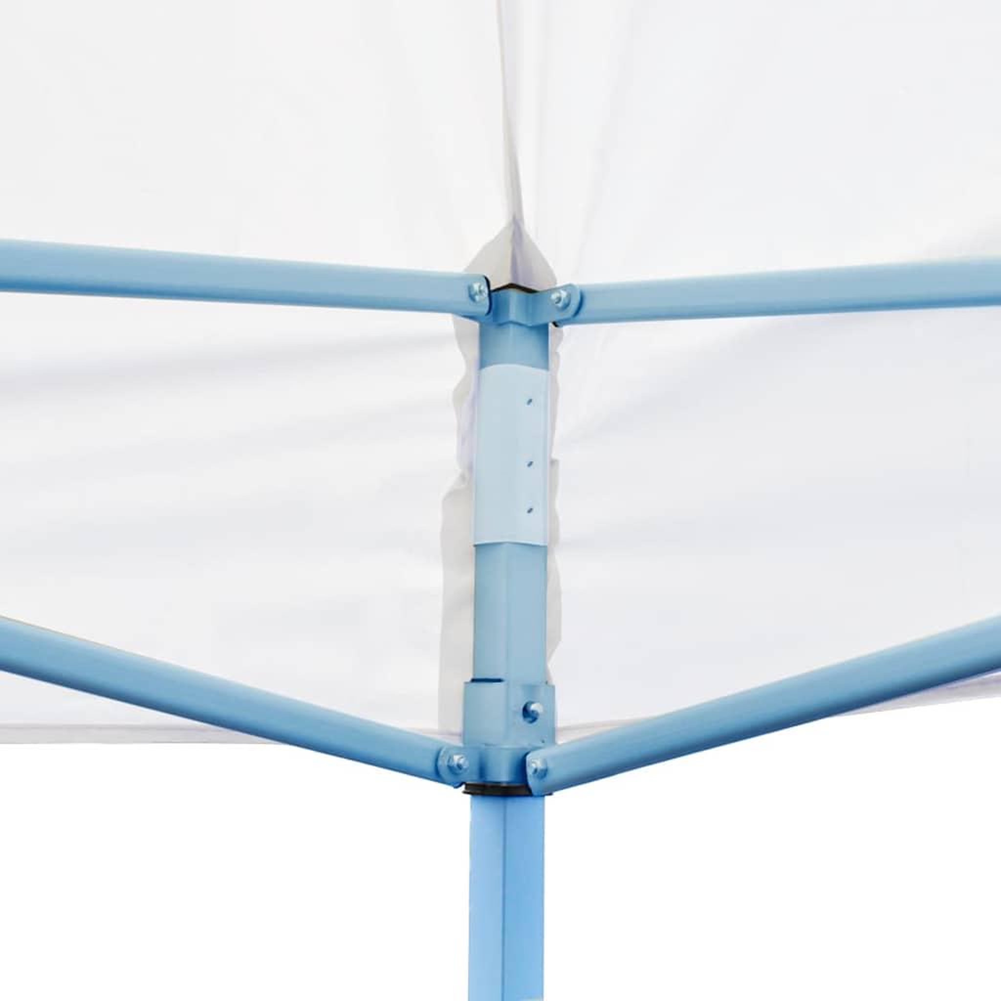 Voir la diapositive 5 : VIDAXL Tente de reception pliable avec parois 3 x 6 m acier blanc