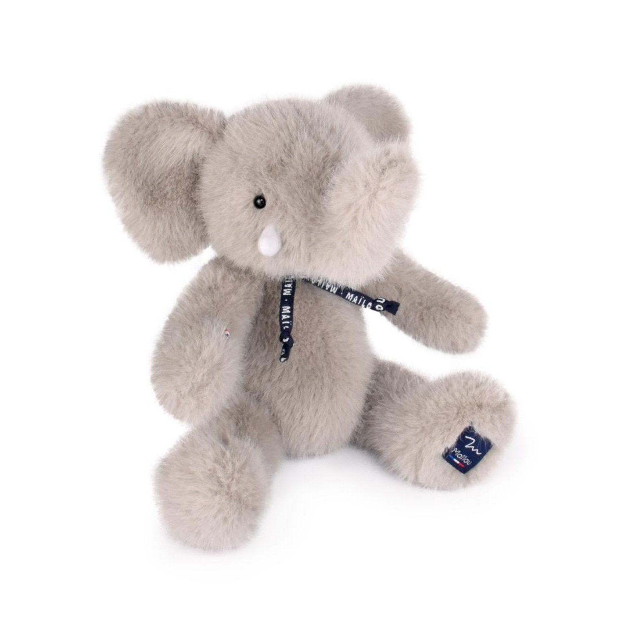 MAILOU Peluche elephant gris souris - 30 cm sowen ma0278