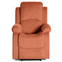 Voir la diapositive 1 : BEST MOBILIER Armand - fauteuil relax électrique en velours côtelé