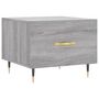 Voir la diapositive 2 : VIDAXL Table basse Sonoma gris 50x50x40 cm Bois d'ingenierie