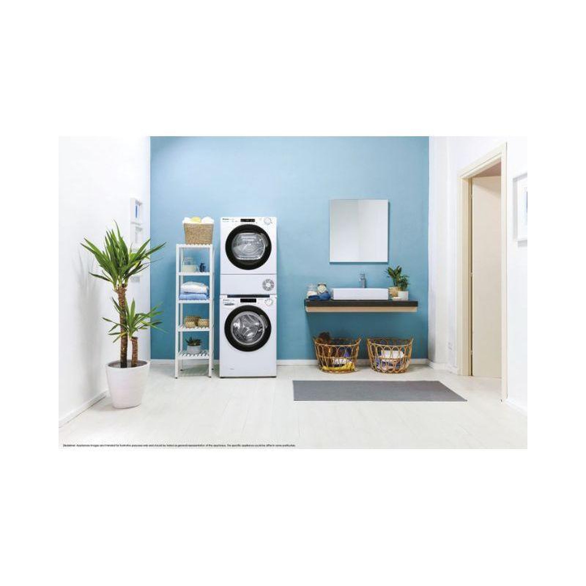 Voir la diapositive 3 : Candy Sèche-linge pompe à chaleur avec condenseur 60cm 10kg blanc - csoeh10a2dbex-47