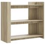 Voir la diapositive 2 : VIDAXL Table console chene sonoma 100x35x90 cm bois d'ingenierie