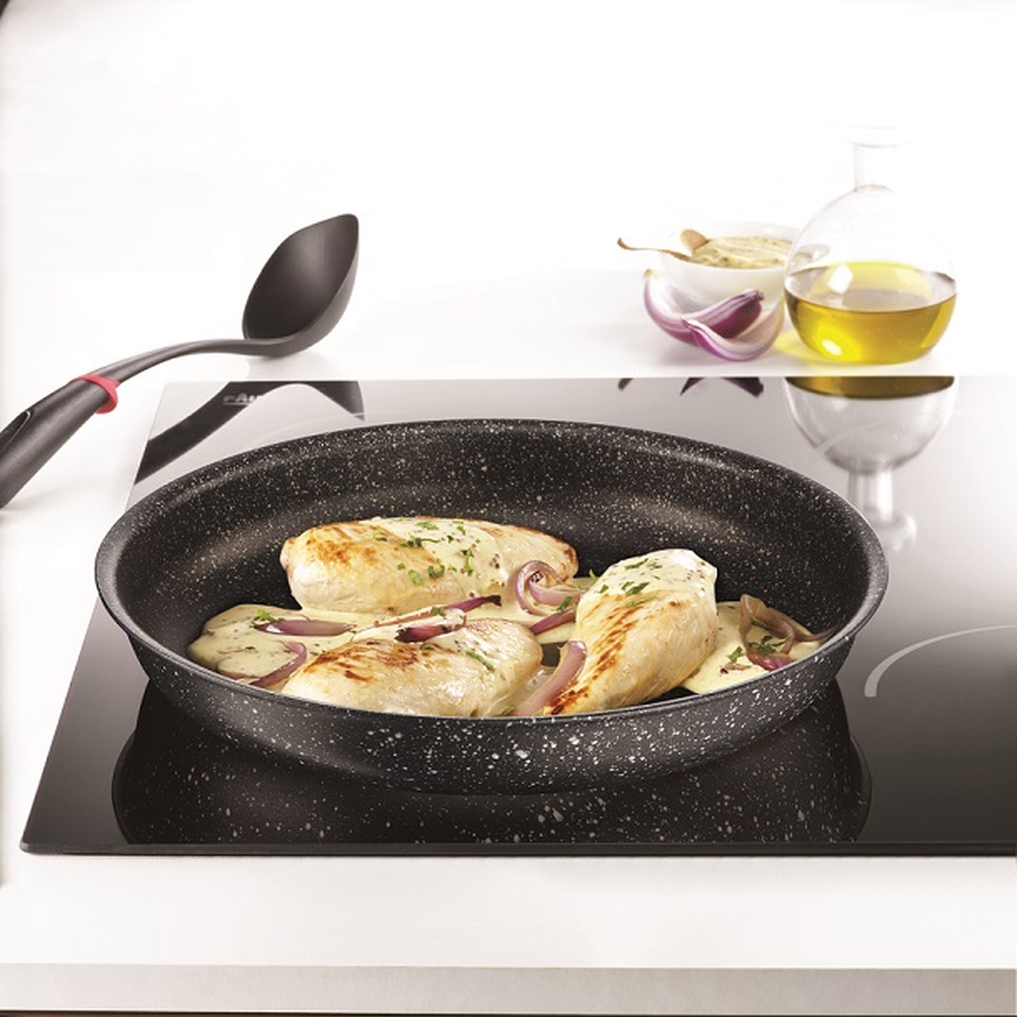 Voir la diapositive 4 : TEFAL Poêle induction ingenio AUTHENTIC 24 cm