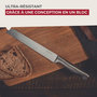 Voir la diapositive 5 : NIROSTA Couteau à pain en inox 33,5 cm en tout Nirosta