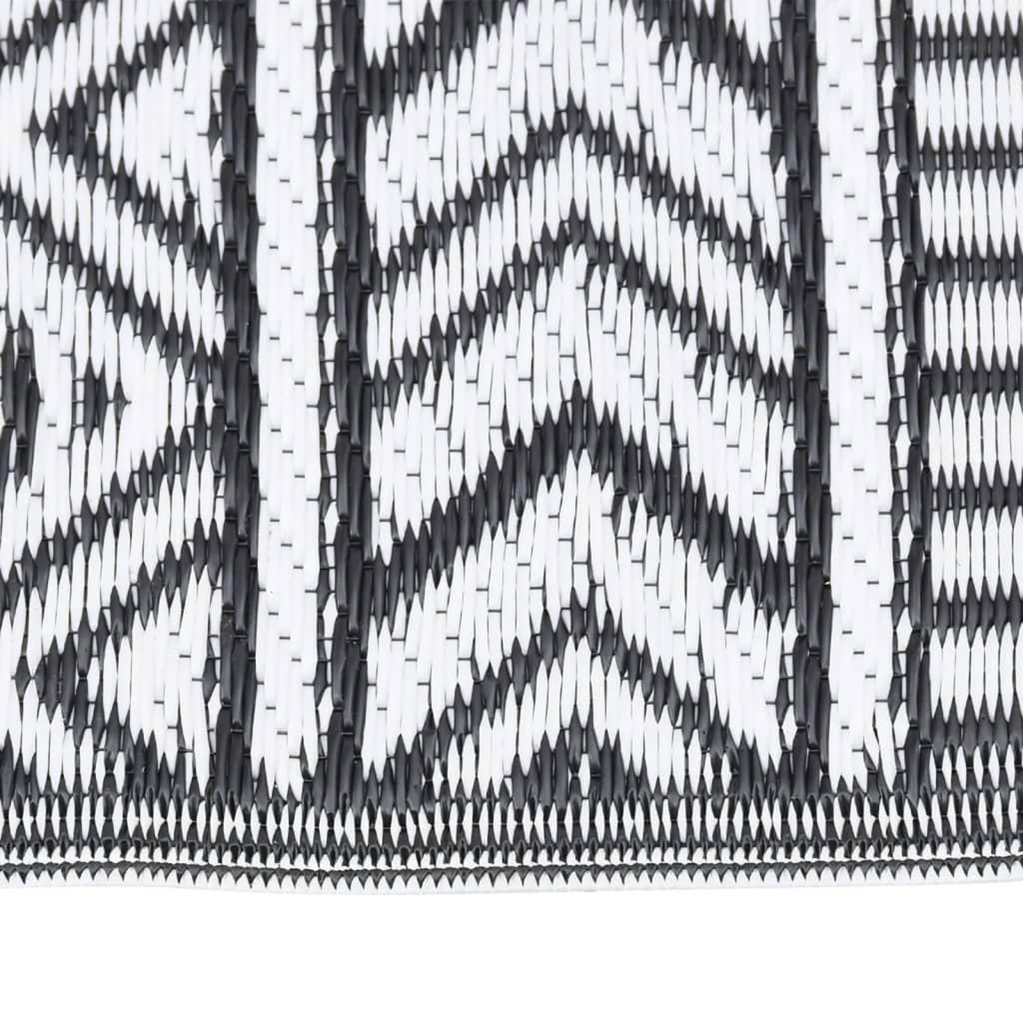 Voir la diapositive 3 : VIDAXL Tapis d'exterieur Noir 80x150 cm PP