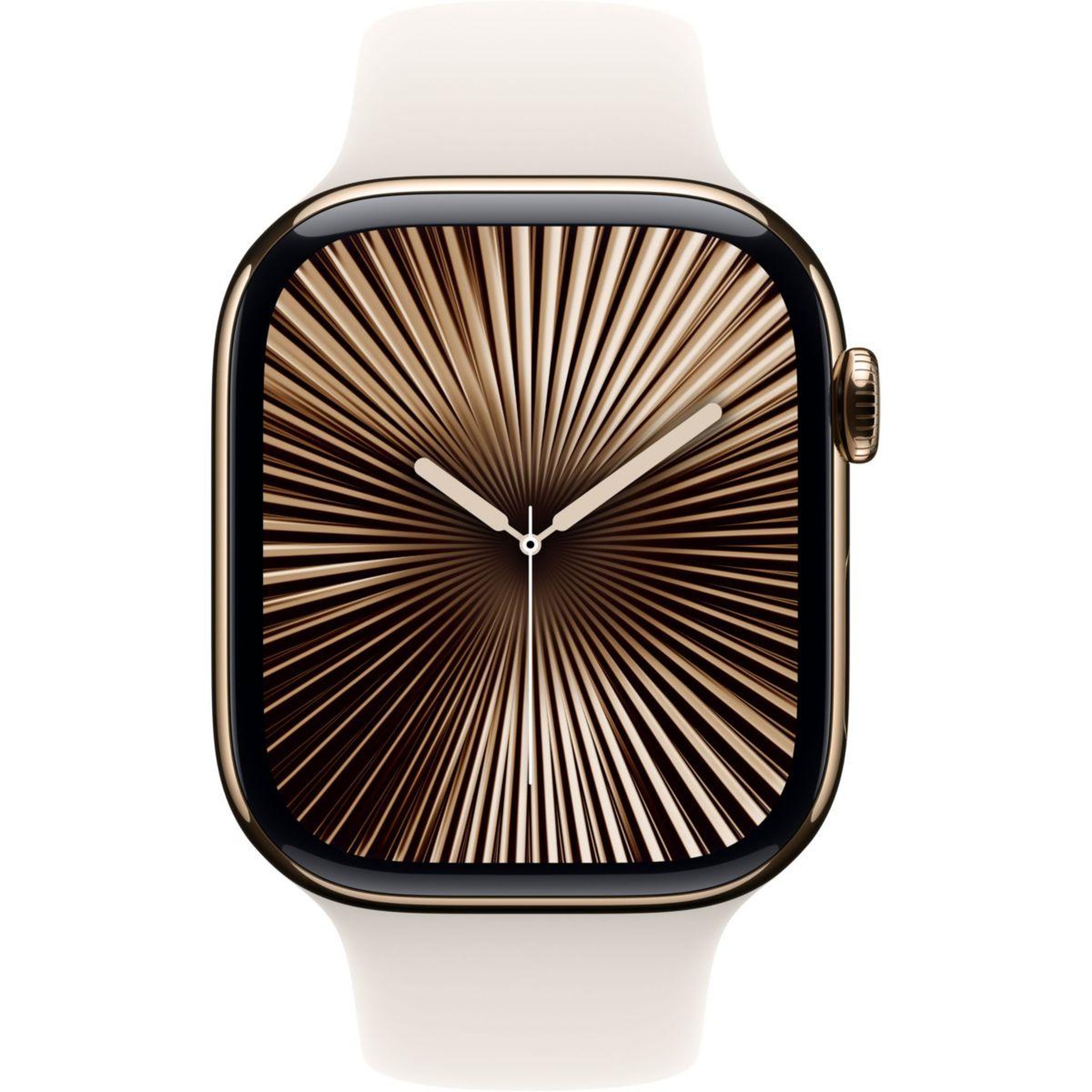 Voir la diapositive 2 : APPLE Montre connectée Serie 10 42mm Titane Or S/M Cellular