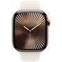 Voir la diapositive 2 : APPLE Montre connectée Serie 10 42mm Titane Or S/M Cellular