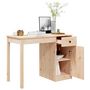 Voir la diapositive 5 : VIDAXL Bureau 100x50x75 cm Bois massif de pin
