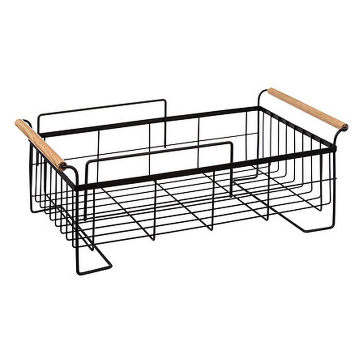 FIVE Égouttoir 2 niveaux en métal BLACKWOOD - Noir