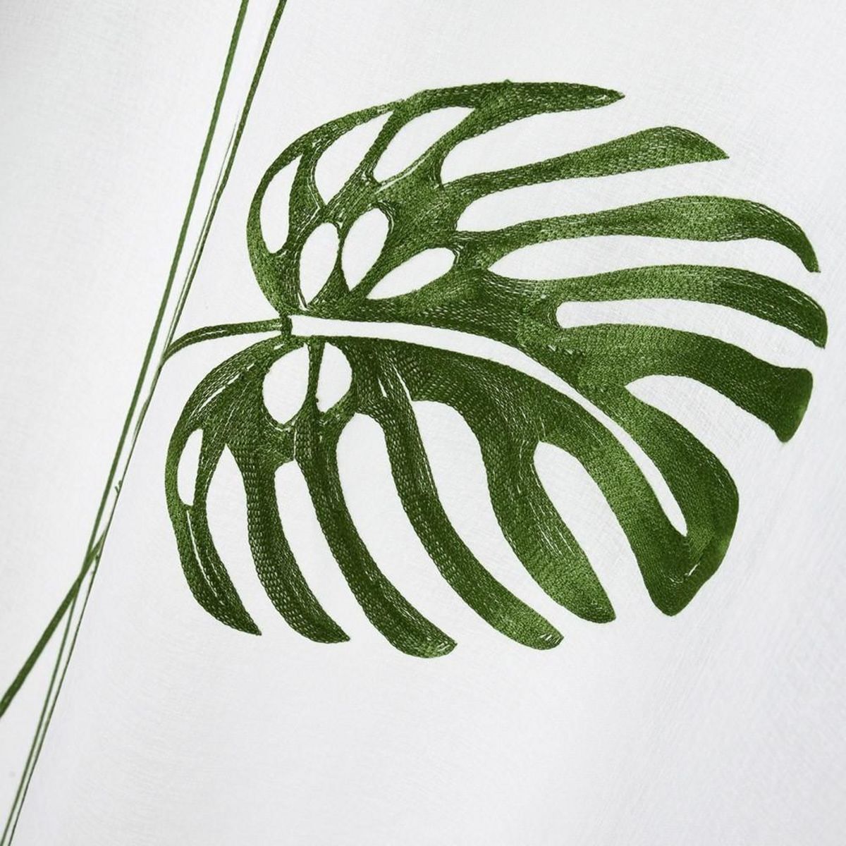 Lovely Casa Voilage à œillets 140x260 cm Taman vert