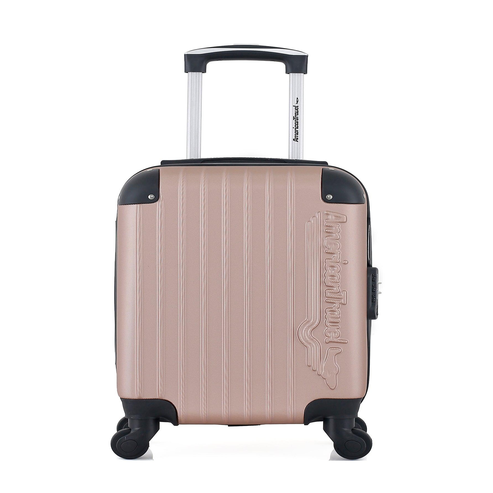 AMERICAN TRAVEL American travel - valise cabine xxs budapest 46 cm 4 roues. Coloris disponibles : Gris, Noir, Rose, Vert