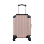 AMERICAN TRAVEL AMERICAN TRAVEL - Valise Cabine XXS BUDAPEST 46 cm 4 Roues. Coloris disponibles : Noir, Vert, Beige, Rose, Gris