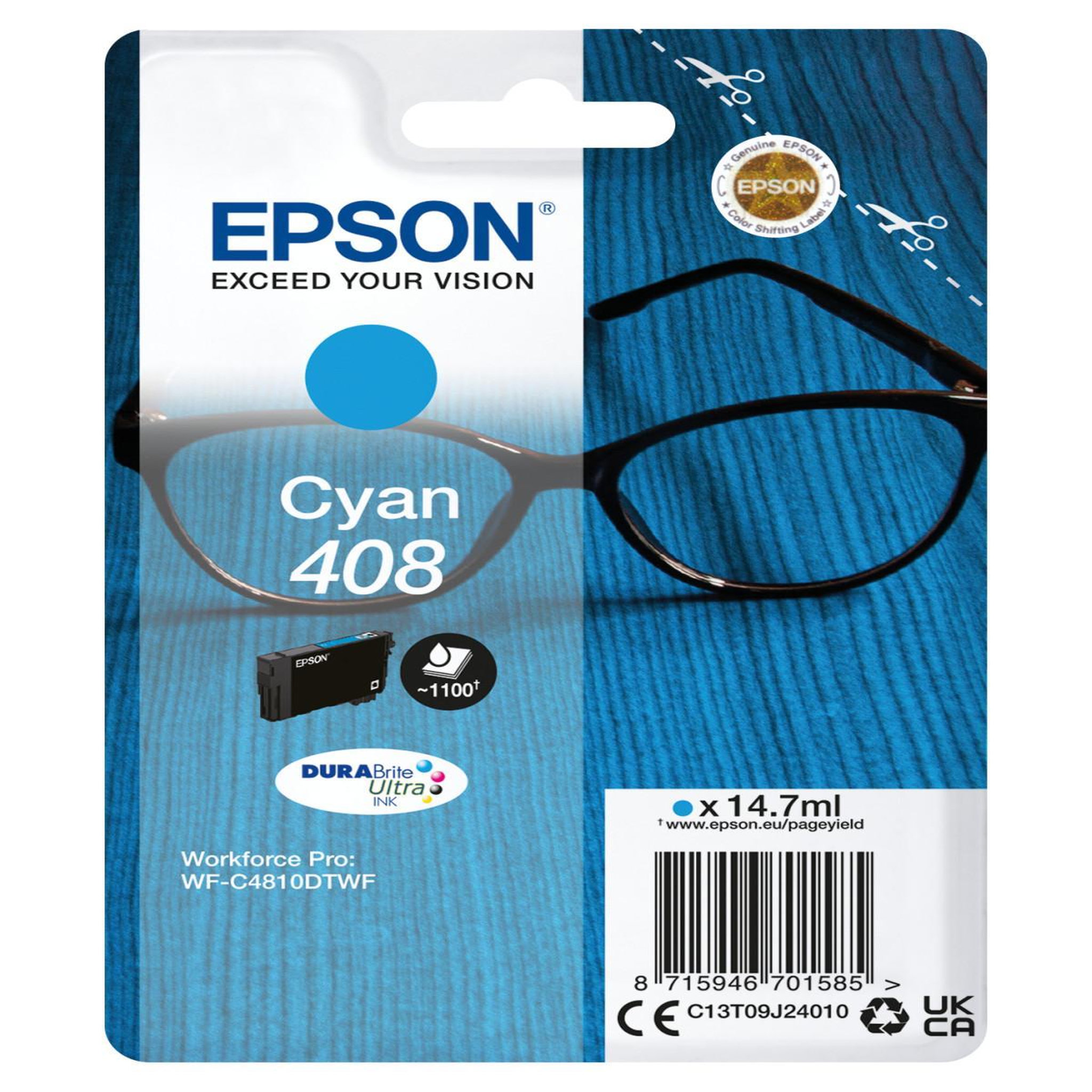 Voir la diapositive 2 : Epson Epson c13t09j24010 cartouche d'encre 1 pièce(s) original rendement standard