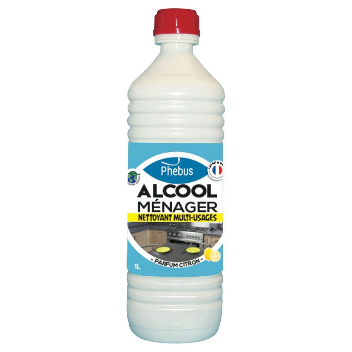 PHEBUS Alcool menager parfumé au citron 1l