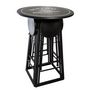 Voir la diapositive 2 : ATMOSPHERA Ensemble Table de Jardin & 4 Chaises  To Paris  77cm Noir