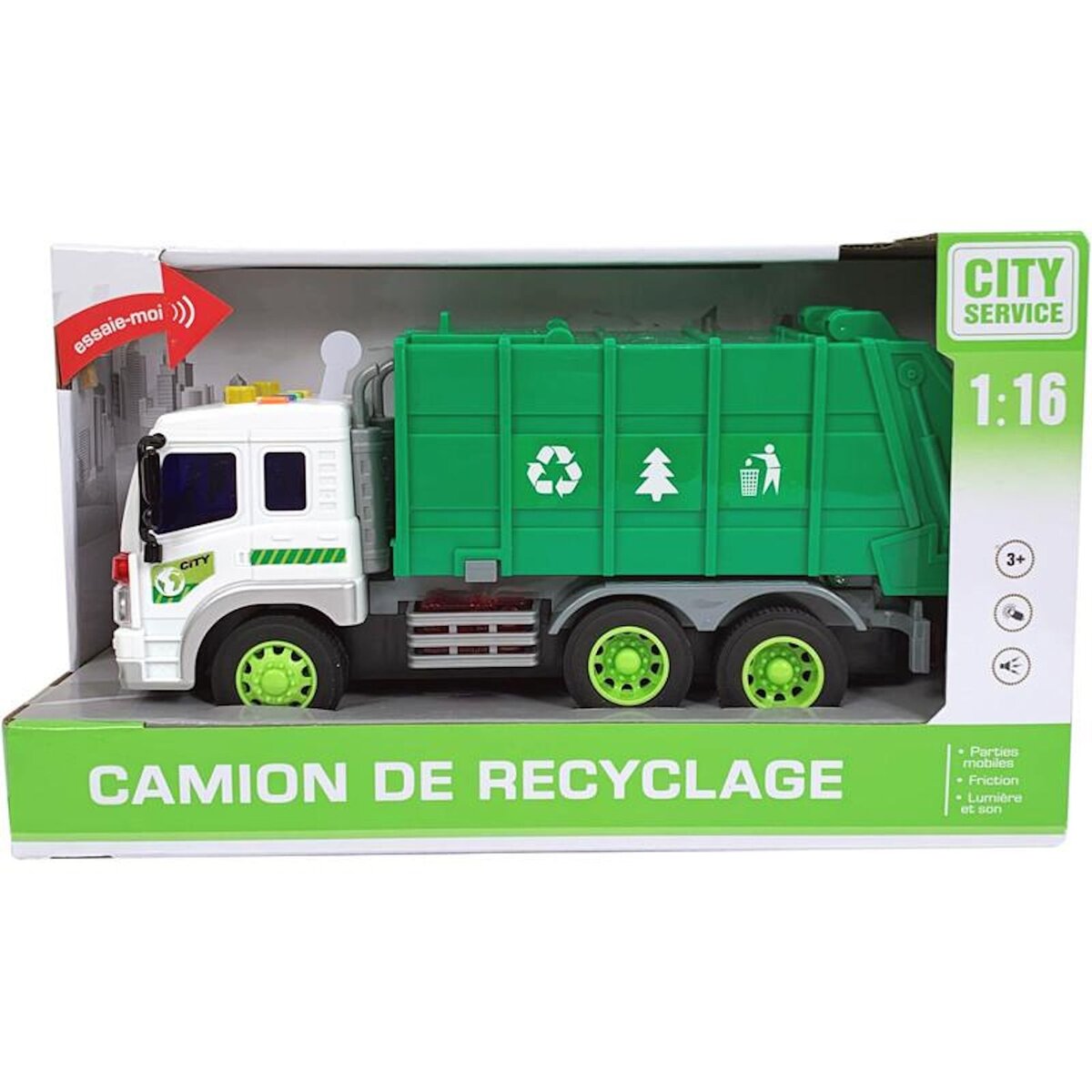 CAM RECYCLAGE 1 16 FR SON ASSORTIMENT WY320A B C
