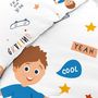 Voir la diapositive 3 : Douceur d'Intérieur Housse de couette enfant 140x200 Skateboy + 1 taie microfibre