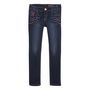 Voir la diapositive 1 : IN EXTENSO Jeans avec broderie fille
