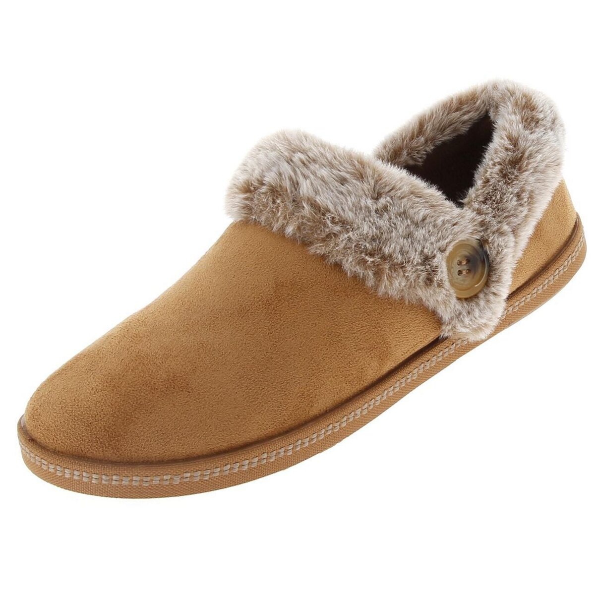 SKECHERS Pantoufles Skechers Pantoufles camel cozy campfire w