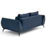 Voir la diapositive 5 : LISA DESIGN Arica - canapé droit 2 places en tissu texturé