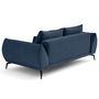 Voir la diapositive 5 : LISA DESIGN Arica - canapé droit 2 places en tissu texturé