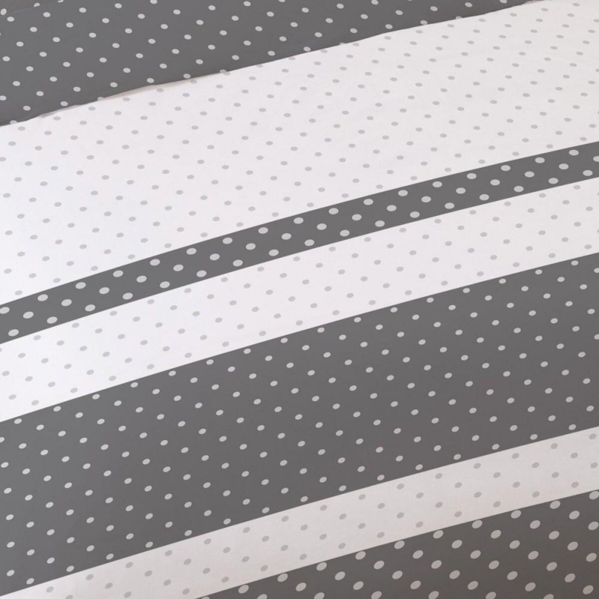 Dourev Housse de couette 240x220 CANDY DOTS + 2 taies 100% coton 57 fils