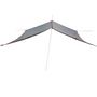 Voir la diapositive 3 : VIDAXL Bache de camping gris et orange 300x294 cm impermeable
